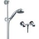 Zestaw prysznicowy KFA Standard przesuwny z baterią chrom (306-311-00)