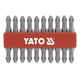 Yato Końcówki wkrętakowe dwustronne Ph2x65mm S2 1/4 10szt. YT-0481