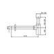 Syfon KFA butelkowy 5/4" DN32 chrom (600-003-00)