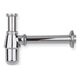Syfon KFA butelkowy 5/4" DN32 chrom (601-054-00)