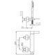 Bateria prysznicowa KFA Malachit chrom (4406-510-00)