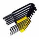 Stanley Zestaw kluczy imbusowych hex typ L 1/16-5/16" z kulką 12szt. (69-257)