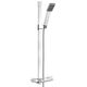 Zestaw prysznicowy Ferro Quadro przesuwny chrom (N110)