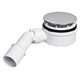 Syfon McAlpine Syfon brodzikowy z pokrywą 90mm chrom (HC2730LCPN-PB)