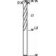 Wiertło Bosch uniwersalne walcowe 10mm  (2608596057)