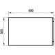 Ravak Panel boczny A 70cm  (CZ00110A00)