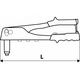 Topex Nitownica boczna chromowana CL707 (43E707)