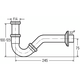 Syfon Viega rurowy 5/4" chrom (103781)