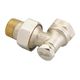 Danfoss Zawór grzejnikowy kątowy 3/4" RLV-S 20 odcinający - 003L0125