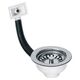 Syfon McAlpine Spust z sitkiem pojedynczy 1,5" (FSW50PR)