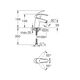 Bateria umywalkowa Grohe Eurosmart stojąca chrom (32467002)