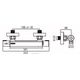 Bateria prysznicowa Ferro Trinity chrom (TRM7)