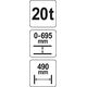 Yato Prasa hydrauliczna 20t - YT-55581