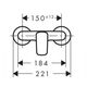 Bateria prysznicowa Hansgrohe Logis chrom (71600000)