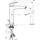 Bateria umywalkowa Hansgrohe Logis stojąca chrom (71091000)