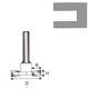Dedra Frez do drewna rowkujący T D12 32x6,35x9,4 - 07F122C