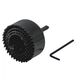 Dedra Zestaw otwornic puszkowych do drewna 12 szt. 19-127 mm (0793)