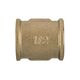 Invena Mufa mosiężna gwint wewn. 3/8" - ZM-04-010