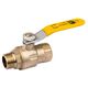 Invena Kurek gazowy gwint wewnętrzny/zewnętrzny 1/2" - GZ-30-015