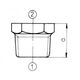 Odlewnia Zawiercie Redukcja N4 3/4x1/2" czarna (13778)