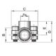 Gebo Obejma remontowa-naprawcza do rur ANB 6/4x3/4" - 01.261.28.0502