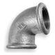 Odlewnia Zawiercie Kolano 90 stopni A1 5/4" ocynk - 13796