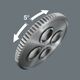 Wera Grzechotka z obrotową głowicą 1/2" 277mm (05003600001)