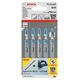 Bosch Brzeszczot do wyrzynarek T121AF 92mm metal 5szt. (2608636699)
