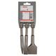 Bosch Zestaw dłut krótkich 3-częściowy SDS-plus (2608690180)