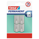 Tesa Haczyk Permanent metalowy rozmiar S 4szt. (66612)