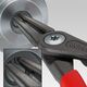 Knipex Szczypce do pierścieni osadniczych wewnętrzne proste 140mm (4811J1)