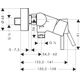 Bateria prysznicowa Hansgrohe Talis S2 chrom (32640000)