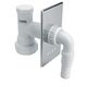 Syfon McAlpine podtynkowy DN32 chrom (HC14WM32)