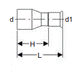 Geberit Redukcja C-STAHL 54 x 18mm (22320)