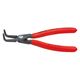 Knipex Szczypce do pierścieni osadniczych wewnętrzne wygięte 210mm (4821J31)