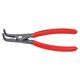 Knipex Szczypce do pierścieni osadniczych zewnętrzne wygięte 210mm (4921A31)