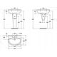 Umywalka Ideal Standard Umywalka Ideal Standard W409601 - W409601