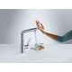 Bateria kuchenna Hansgrohe Metris stojąca chrom (14821000)