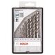 Wiertło Bosch do metalu HSS walcowe 2 7 4 5 1 3 6 10 8 9mm zestaw (2607010535)