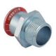 Geberit Złączka Mapress C-Stahl 22mm przejściowe GZ 1" (21716)