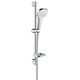 Zestaw prysznicowy Hansgrohe Croma Select E przesuwny biały (26586400)