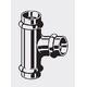 Viega Trójnik redukcyjny 22 x 15 x 15mm gaz (346 010)