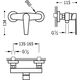 Bateria prysznicowa Tres Class chrom (20516701)
