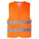 Lahti Pro Kamizelka siatkowa z paskami odblaskowymi pomarańczowa XXXL (L4130606)