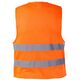 Lahti Pro Kamizelka siatkowa z paskami odblaskowymi pomarańczowa XXXL (L4130606)