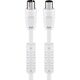 Kabel Goobay Antenowy 10m biały (50722)