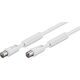 Kabel Goobay Antenowy 7.5m biały (50726)