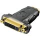 Adapter AV Goobay HDMI - DVI-I czarny (68690)