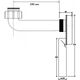 Syfon McAlpine podtynkowy 5/4" DN50 z przedłużką chrom (SUP-CB)