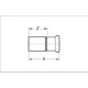 SANHA Nypel redukcyjny Press Gas miedziany 22 x 18mm (1102432218)